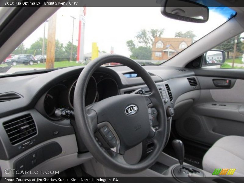 Bright Silver / Gray 2010 Kia Optima LX