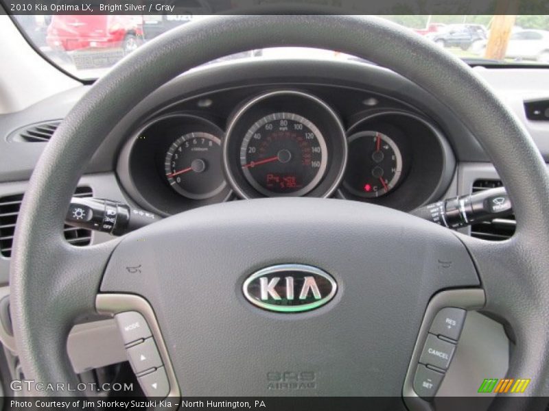 Bright Silver / Gray 2010 Kia Optima LX
