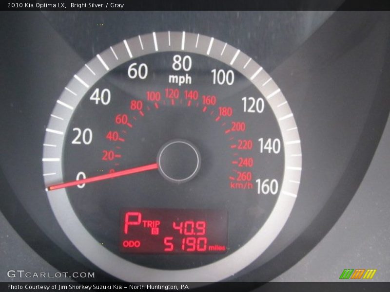 Bright Silver / Gray 2010 Kia Optima LX
