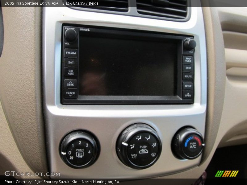 Black Cherry / Beige 2009 Kia Sportage EX V6 4x4