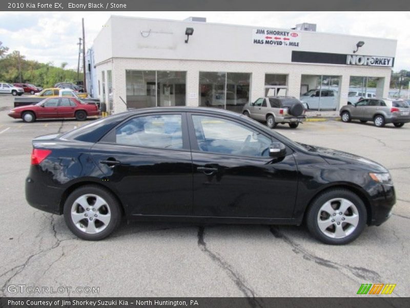 Ebony Black / Stone 2010 Kia Forte EX