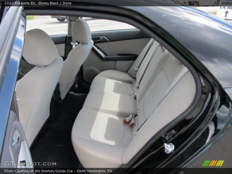 Ebony Black / Stone 2010 Kia Forte EX