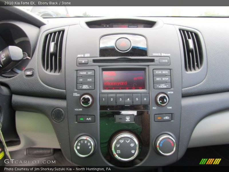 Ebony Black / Stone 2010 Kia Forte EX