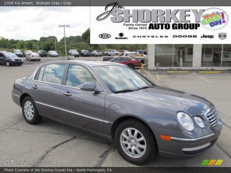 Midnight Gray / Gray 2008 Kia Amanti