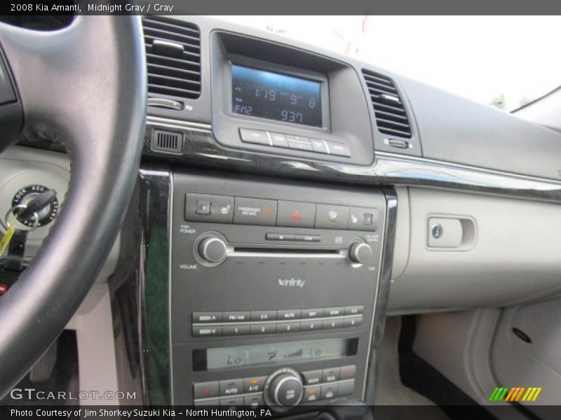 Midnight Gray / Gray 2008 Kia Amanti