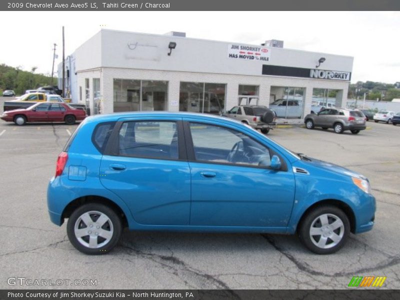 Tahiti Green / Charcoal 2009 Chevrolet Aveo Aveo5 LS