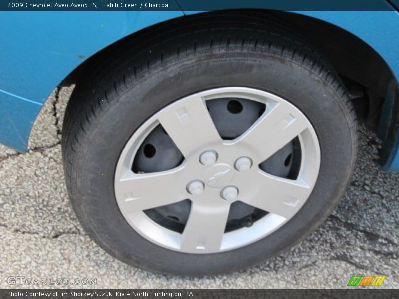 Tahiti Green / Charcoal 2009 Chevrolet Aveo Aveo5 LS