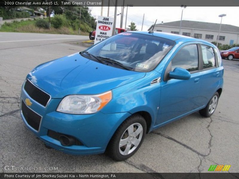 Tahiti Green / Charcoal 2009 Chevrolet Aveo Aveo5 LS