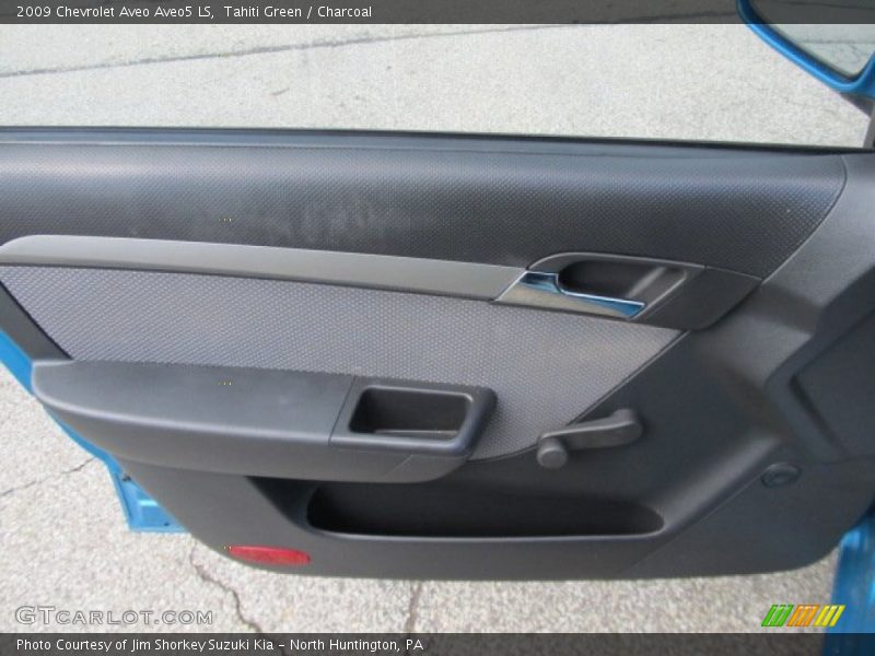 Tahiti Green / Charcoal 2009 Chevrolet Aveo Aveo5 LS
