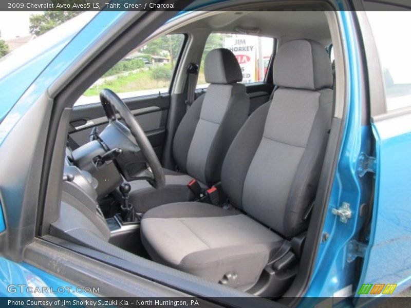 Tahiti Green / Charcoal 2009 Chevrolet Aveo Aveo5 LS
