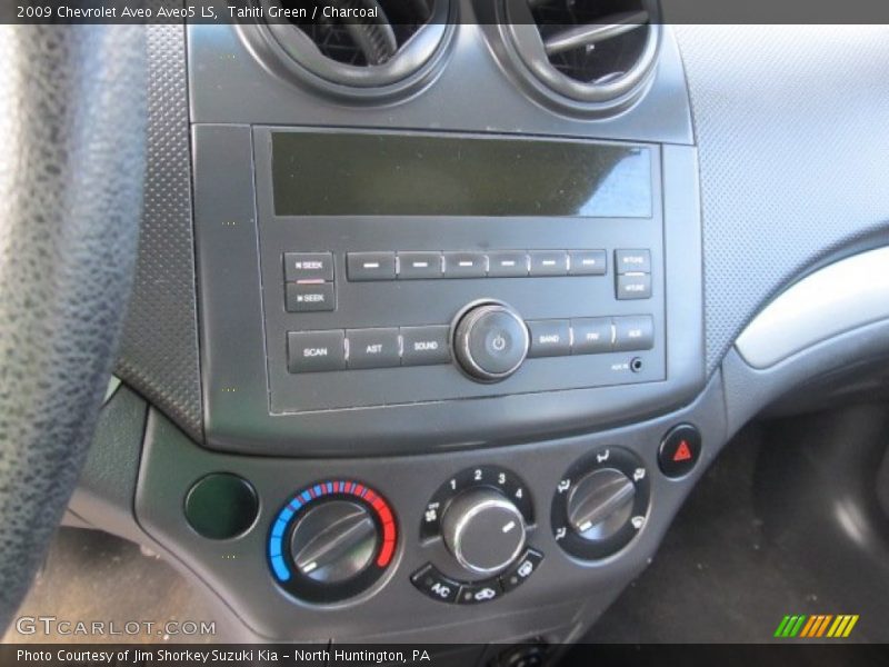 Tahiti Green / Charcoal 2009 Chevrolet Aveo Aveo5 LS