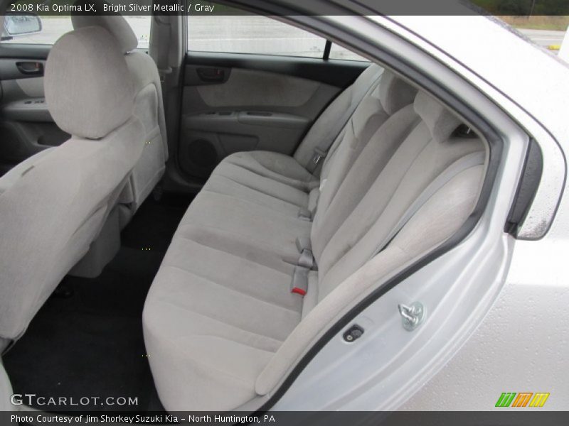 Bright Silver Metallic / Gray 2008 Kia Optima LX