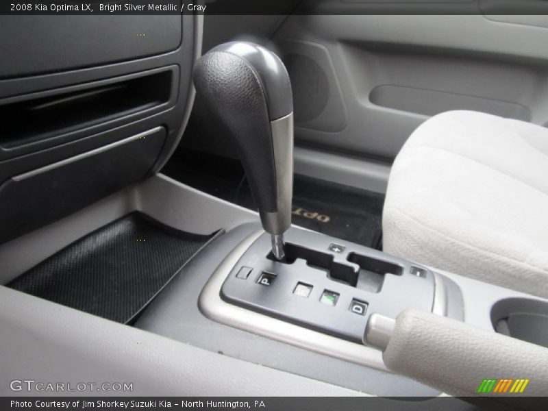 Bright Silver Metallic / Gray 2008 Kia Optima LX