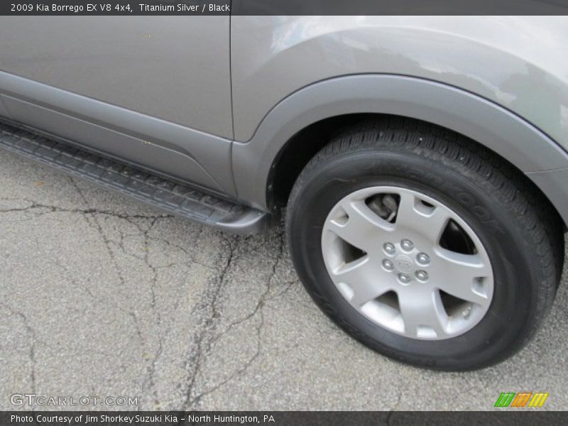Titanium Silver / Black 2009 Kia Borrego EX V8 4x4
