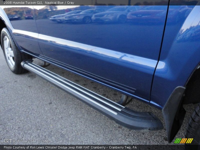 Nautical Blue / Gray 2008 Hyundai Tucson GLS