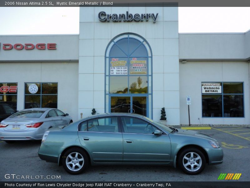 Mystic Emerald Metallic / Blond 2006 Nissan Altima 2.5 SL