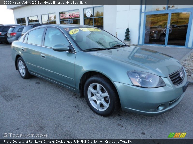 Mystic Emerald Metallic / Blond 2006 Nissan Altima 2.5 SL