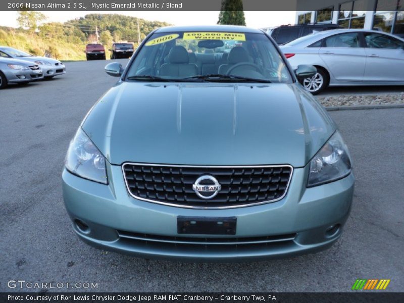 Mystic Emerald Metallic / Blond 2006 Nissan Altima 2.5 SL