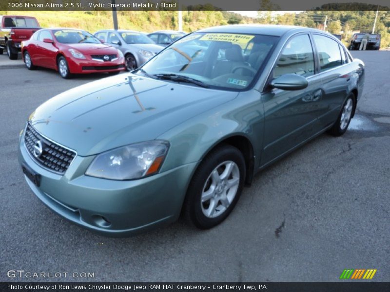 Mystic Emerald Metallic / Blond 2006 Nissan Altima 2.5 SL