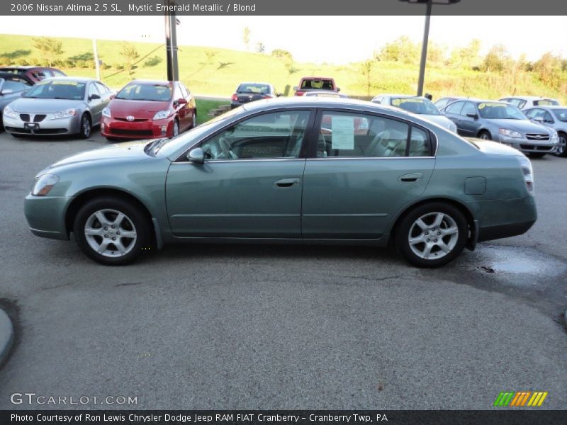Mystic Emerald Metallic / Blond 2006 Nissan Altima 2.5 SL