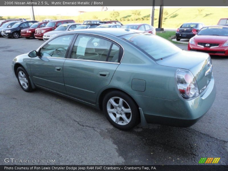 Mystic Emerald Metallic / Blond 2006 Nissan Altima 2.5 SL