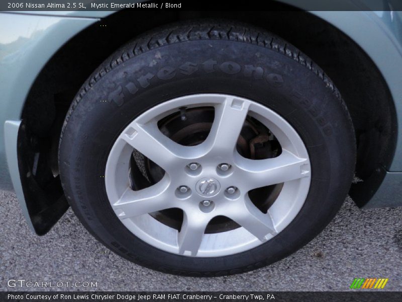 Mystic Emerald Metallic / Blond 2006 Nissan Altima 2.5 SL