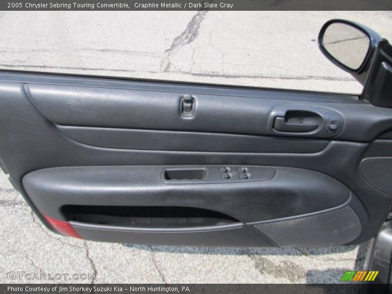 Graphite Metallic / Dark Slate Gray 2005 Chrysler Sebring Touring Convertible