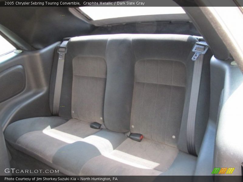 Graphite Metallic / Dark Slate Gray 2005 Chrysler Sebring Touring Convertible