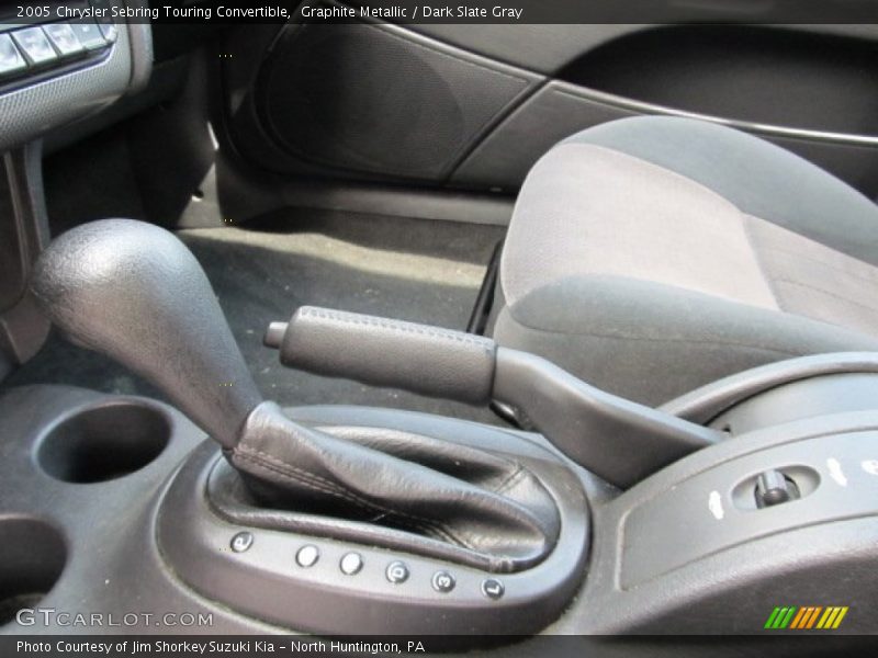 Graphite Metallic / Dark Slate Gray 2005 Chrysler Sebring Touring Convertible