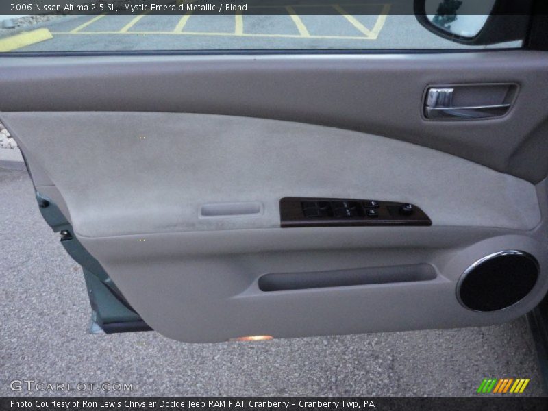Mystic Emerald Metallic / Blond 2006 Nissan Altima 2.5 SL
