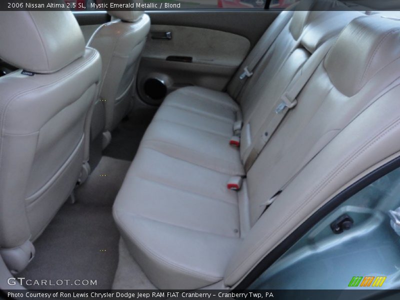 Mystic Emerald Metallic / Blond 2006 Nissan Altima 2.5 SL