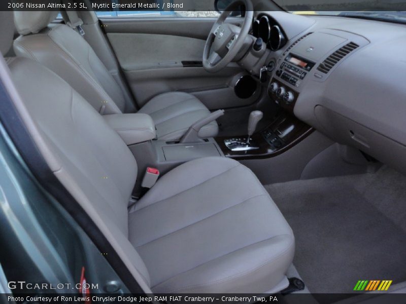 Mystic Emerald Metallic / Blond 2006 Nissan Altima 2.5 SL