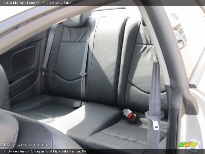 Bright Silver / Black 2010 Kia Forte Koup EX