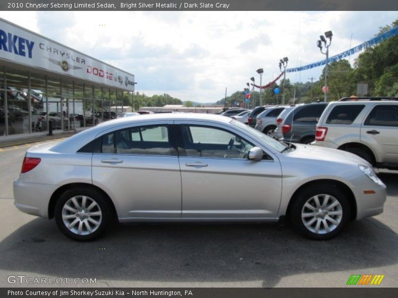 Bright Silver Metallic / Dark Slate Gray 2010 Chrysler Sebring Limited Sedan