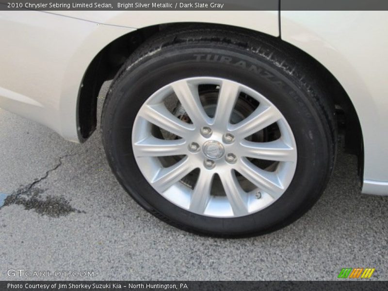 Bright Silver Metallic / Dark Slate Gray 2010 Chrysler Sebring Limited Sedan