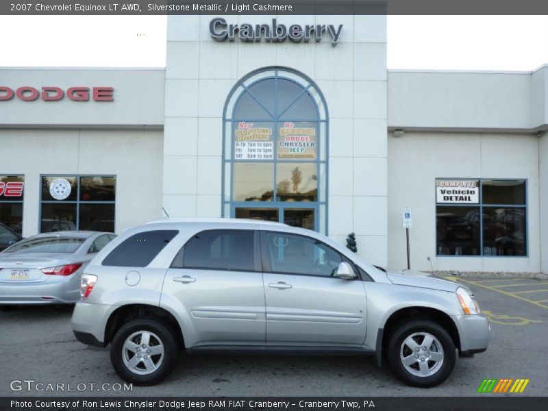 Silverstone Metallic / Light Cashmere 2007 Chevrolet Equinox LT AWD