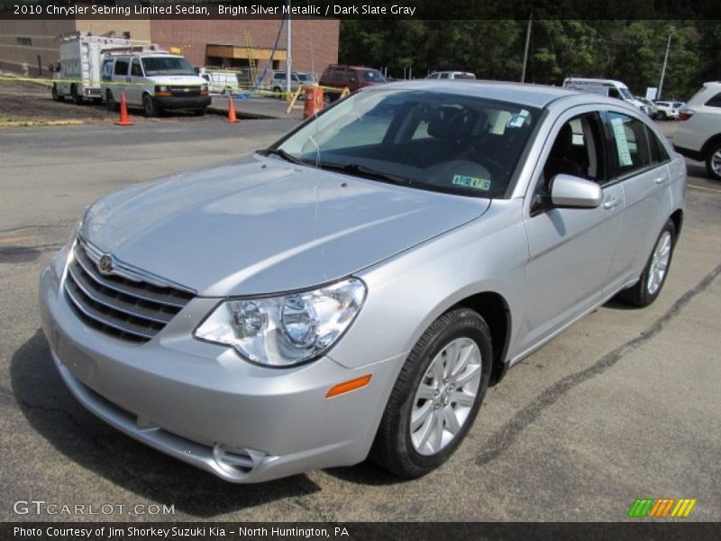 Bright Silver Metallic / Dark Slate Gray 2010 Chrysler Sebring Limited Sedan