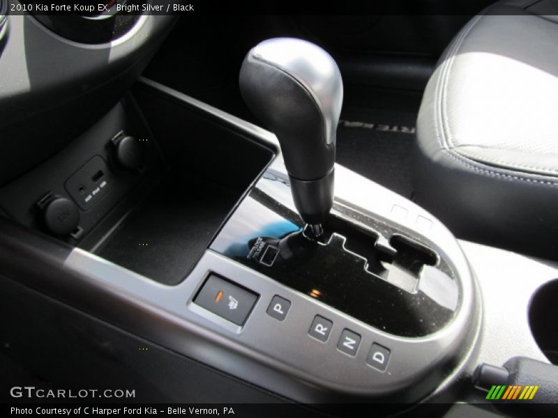 Bright Silver / Black 2010 Kia Forte Koup EX