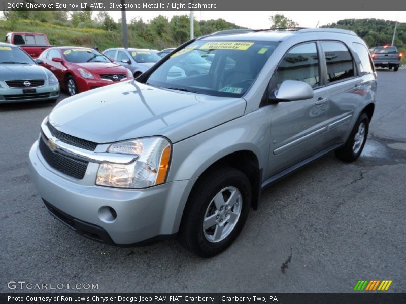 Silverstone Metallic / Light Cashmere 2007 Chevrolet Equinox LT AWD