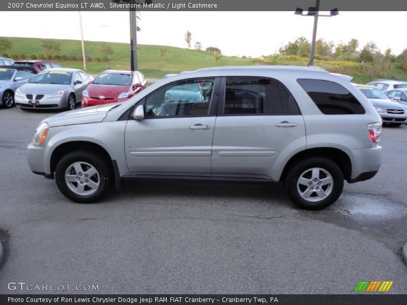 Silverstone Metallic / Light Cashmere 2007 Chevrolet Equinox LT AWD