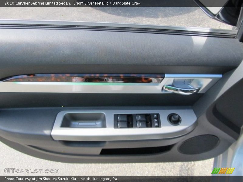 Bright Silver Metallic / Dark Slate Gray 2010 Chrysler Sebring Limited Sedan