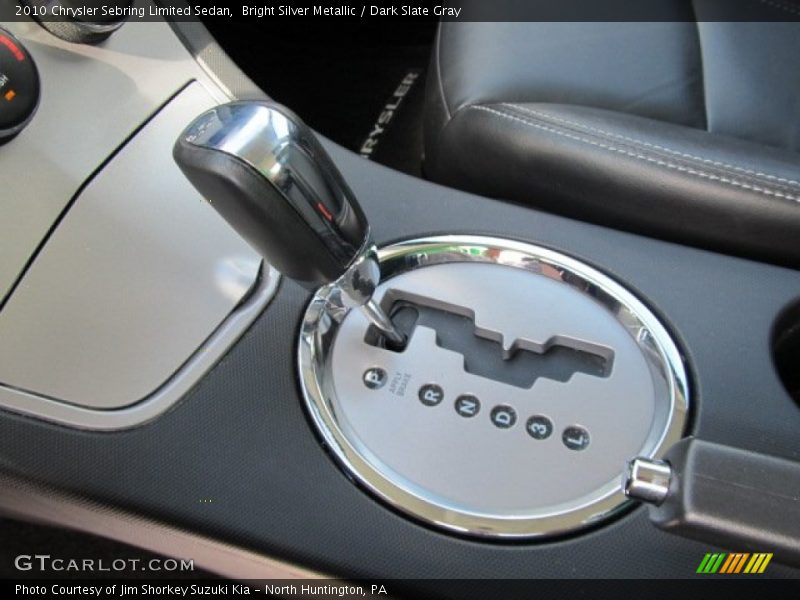 Bright Silver Metallic / Dark Slate Gray 2010 Chrysler Sebring Limited Sedan
