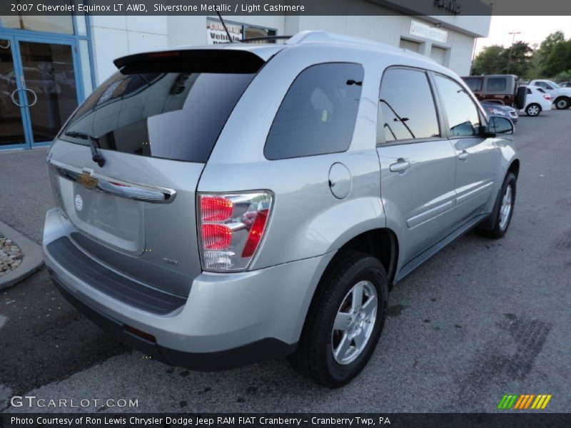 Silverstone Metallic / Light Cashmere 2007 Chevrolet Equinox LT AWD