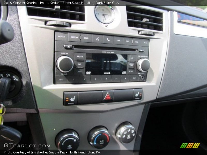 Bright Silver Metallic / Dark Slate Gray 2010 Chrysler Sebring Limited Sedan