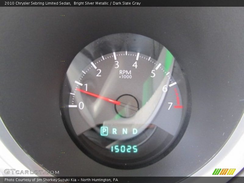 Bright Silver Metallic / Dark Slate Gray 2010 Chrysler Sebring Limited Sedan