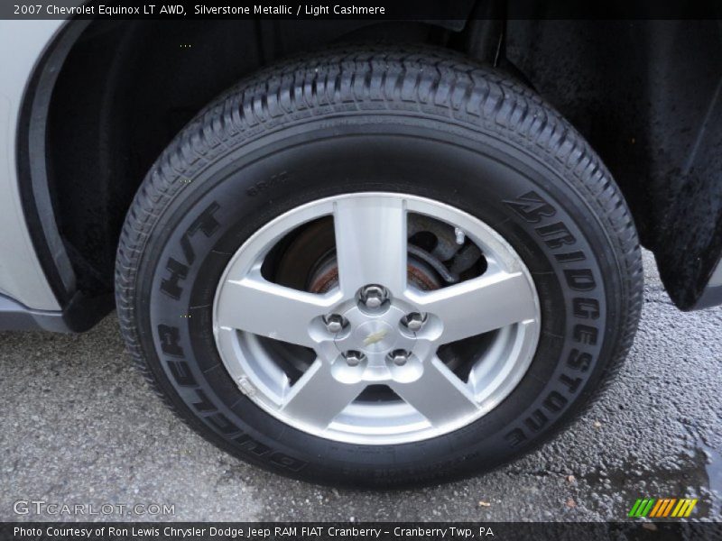 Silverstone Metallic / Light Cashmere 2007 Chevrolet Equinox LT AWD
