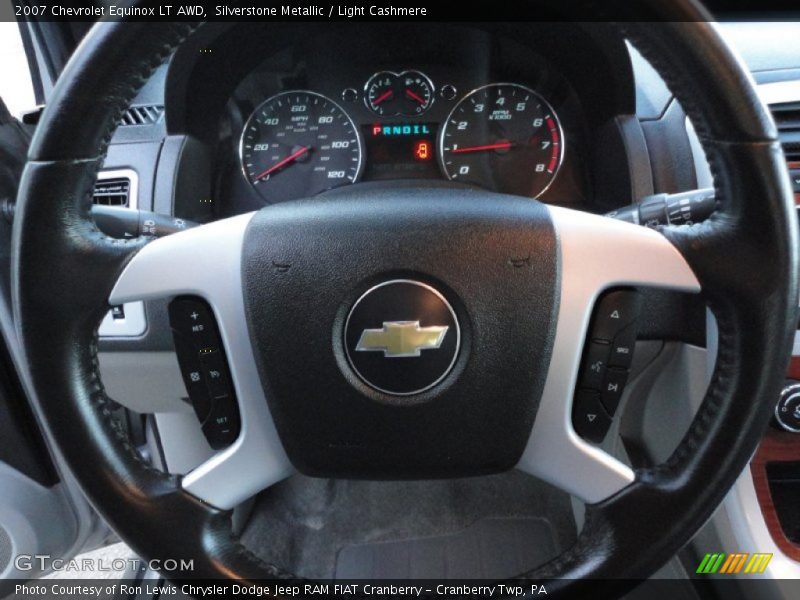 Silverstone Metallic / Light Cashmere 2007 Chevrolet Equinox LT AWD