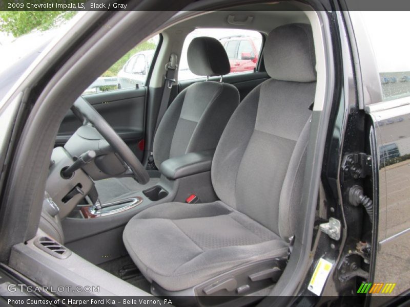 Black / Gray 2009 Chevrolet Impala LS