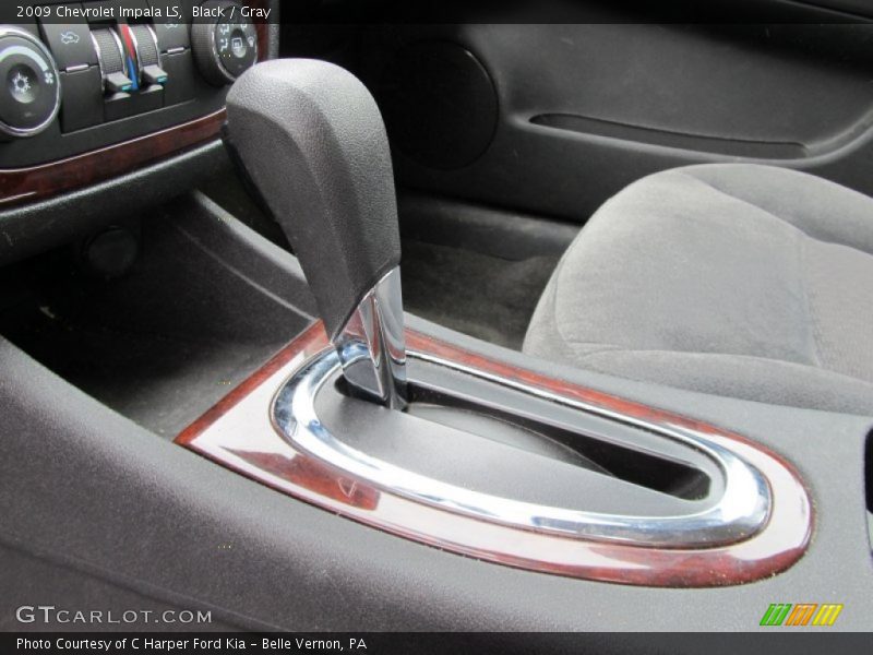 Black / Gray 2009 Chevrolet Impala LS