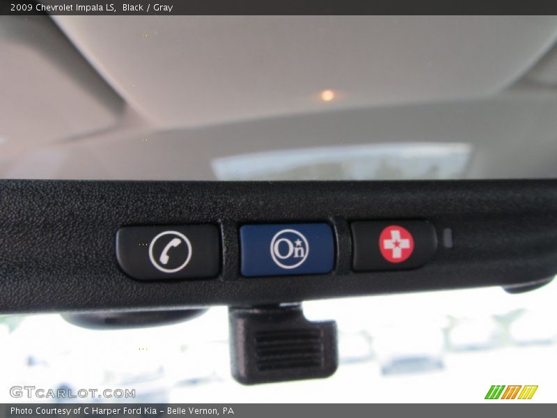 Black / Gray 2009 Chevrolet Impala LS